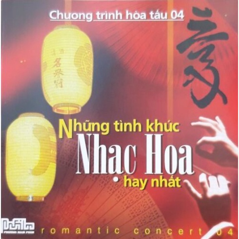 Đĩa CD 190 NHỮNG TÌNH KHÚC NHẠC HOA - HÒA TẤU