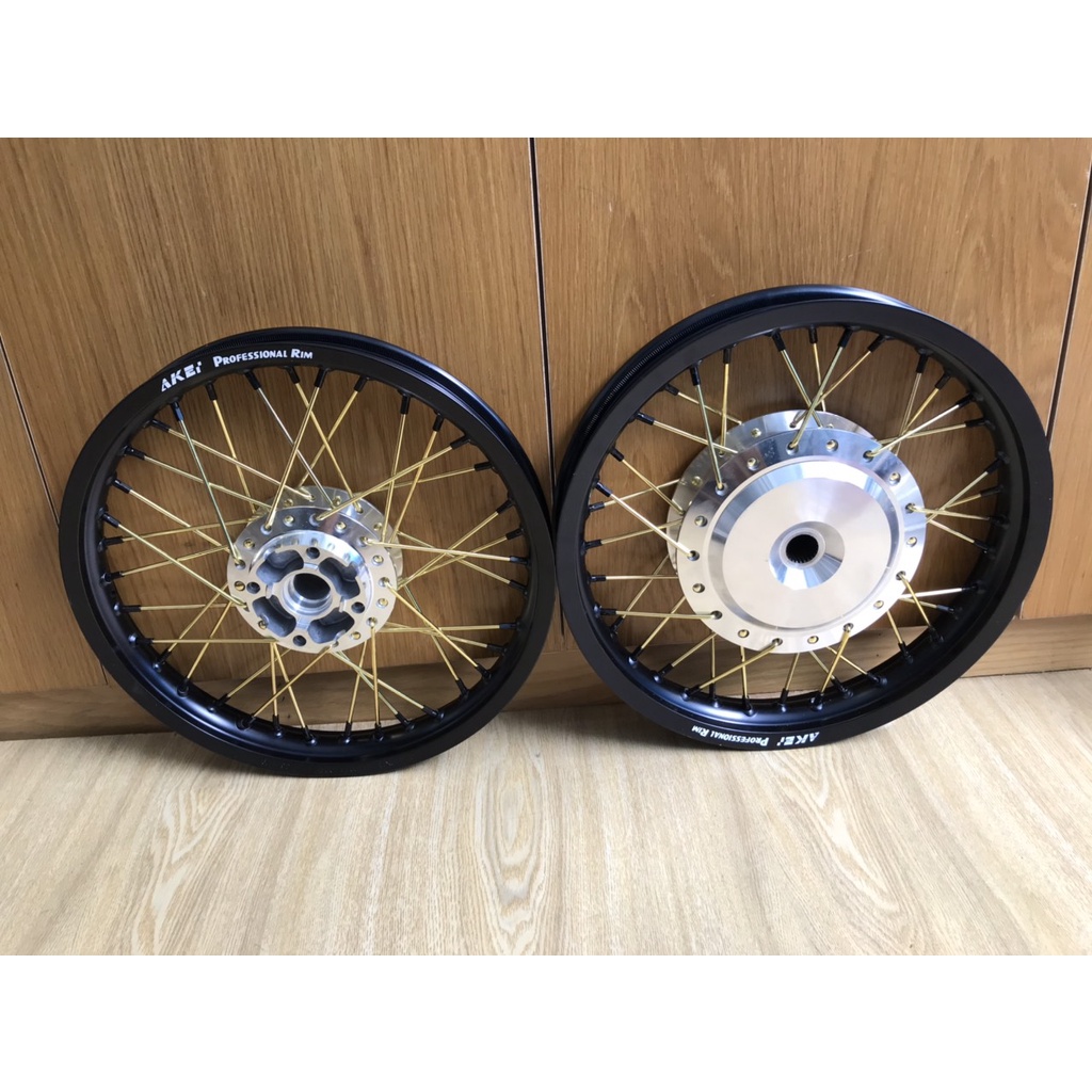 BỘ CĂM VÀNG ĐÙM MẠ NIỀNG NHÔM 1.4*14 ZIN THEO XE AIRBLADE 2008-2019 VISION CÁC ĐỜI VÀ VARIO CLICK AIR BLADE 2020 TRỞ LÊN