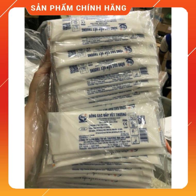 Bịch 50 túi bông gạc đắp vết thương An Lành (6x15)