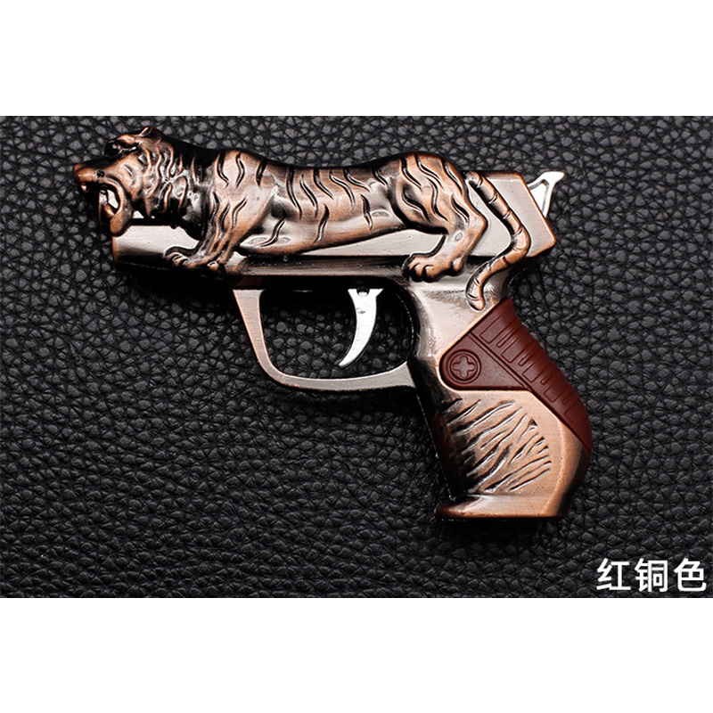 FREESHIP - HỎA TỐC 𝐇ỘT 𝐪𝐮𝐞̣𝐭 𝐁𝐚̣̂𝐭 𝐥𝐮̛̉𝐚 mô hình con cọp có đèn pin 11cm