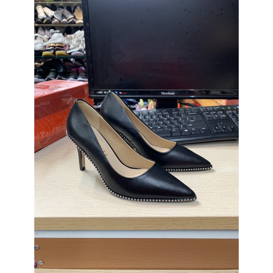 Giầy Coach Nữ Da Thật Gót Nhỏ Cao 8cm