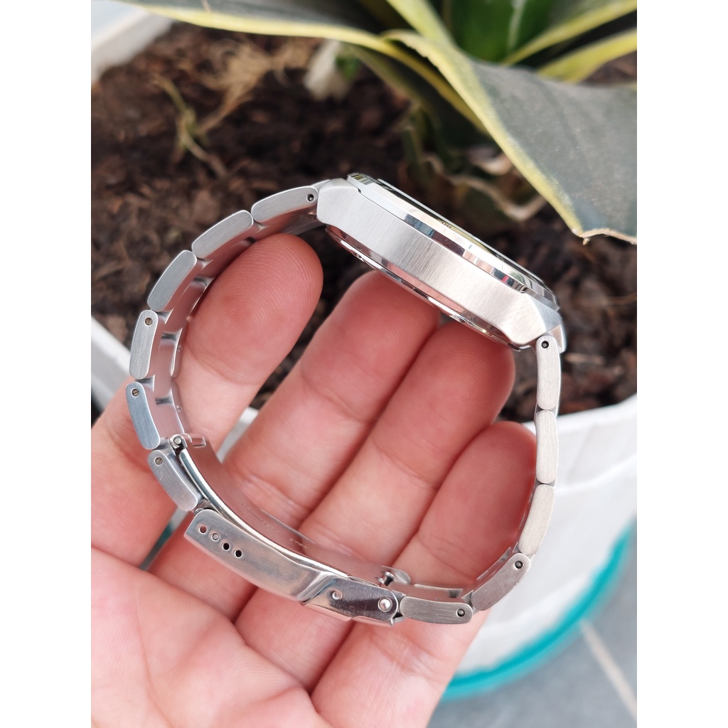 Đồng hồ nam Kaepa 6 kim mặt xanh caro chạy pin hàng si