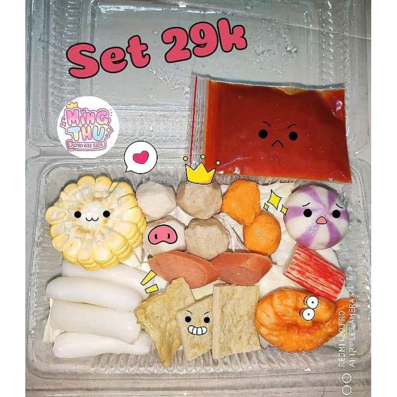 Chỉ 29k set Thả Lẩu Bánh Gạo Tokbokki