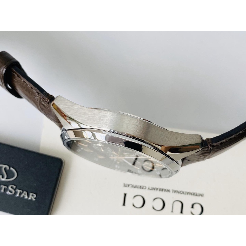 Đồng Hồ Nam ORIENT STAR SEMI SKELETON RE-AV0006Y00B Chính Hãng Tặng Kèm Dây Da Cao Cấp