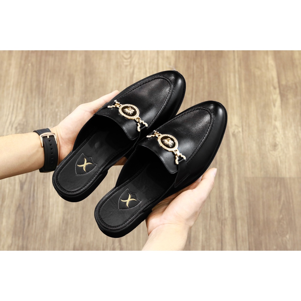 [Mã INBAU704 giảm 70K đơn 449K] Giày Lười Nam A&TNCT Da Bò mã S010 ( FREESHIP) - Sục Nam Màu Đen - Sục Nam Cao Cấp | BigBuy360 - bigbuy360.vn