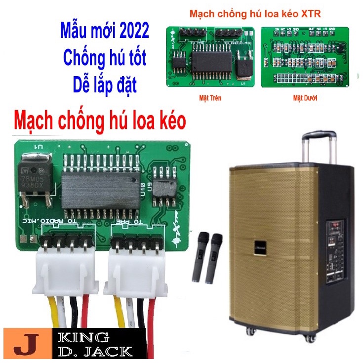 Mạch chống hú Loa Kéo XTRA - Mẫu Mới Nhất