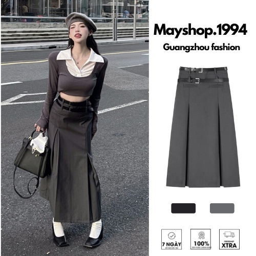 Chân Váy Ulzzang Xếp Ly- 𝘽𝙮.𝙈𝙖𝙮𝙨𝙝𝙤𝙥