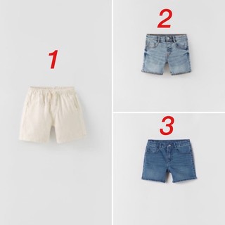 Quần short bò zara bé trai