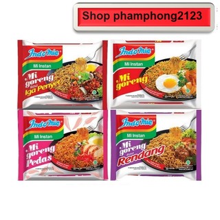 Combo 10 gói mì xào khô indomie đủ vị lựa chọn