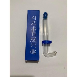 Ống hút thuỷ tinh Tàu nắp xanh lồng chim Chào Mào