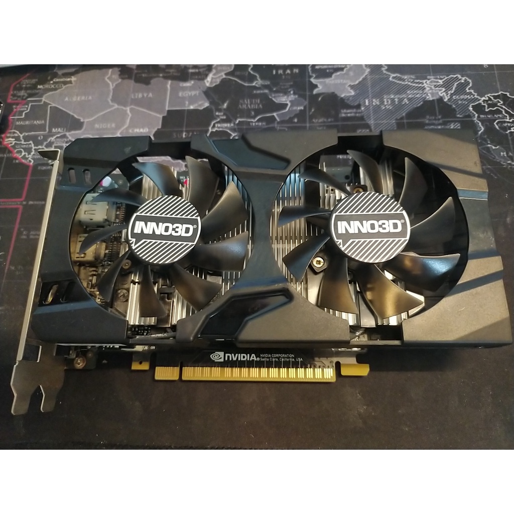 Card màn hình Inno3D GTX 1050Ti Twin X2 4GB GDDR5 cũ