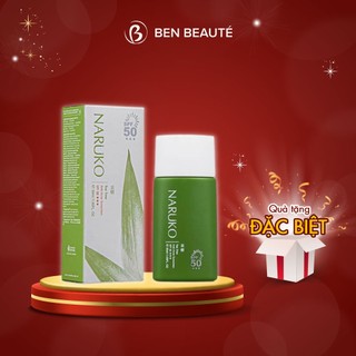Hàng Công Ty Kem Chống Nắng Tràm Trà Cho Da Dầu Mụn SPF50 Naruko Tea Tree Anti-Acne Sunscreen 30ml