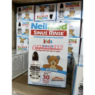 Bình rửa mũi neilmed trẻ em 120ml kèm 30 muối