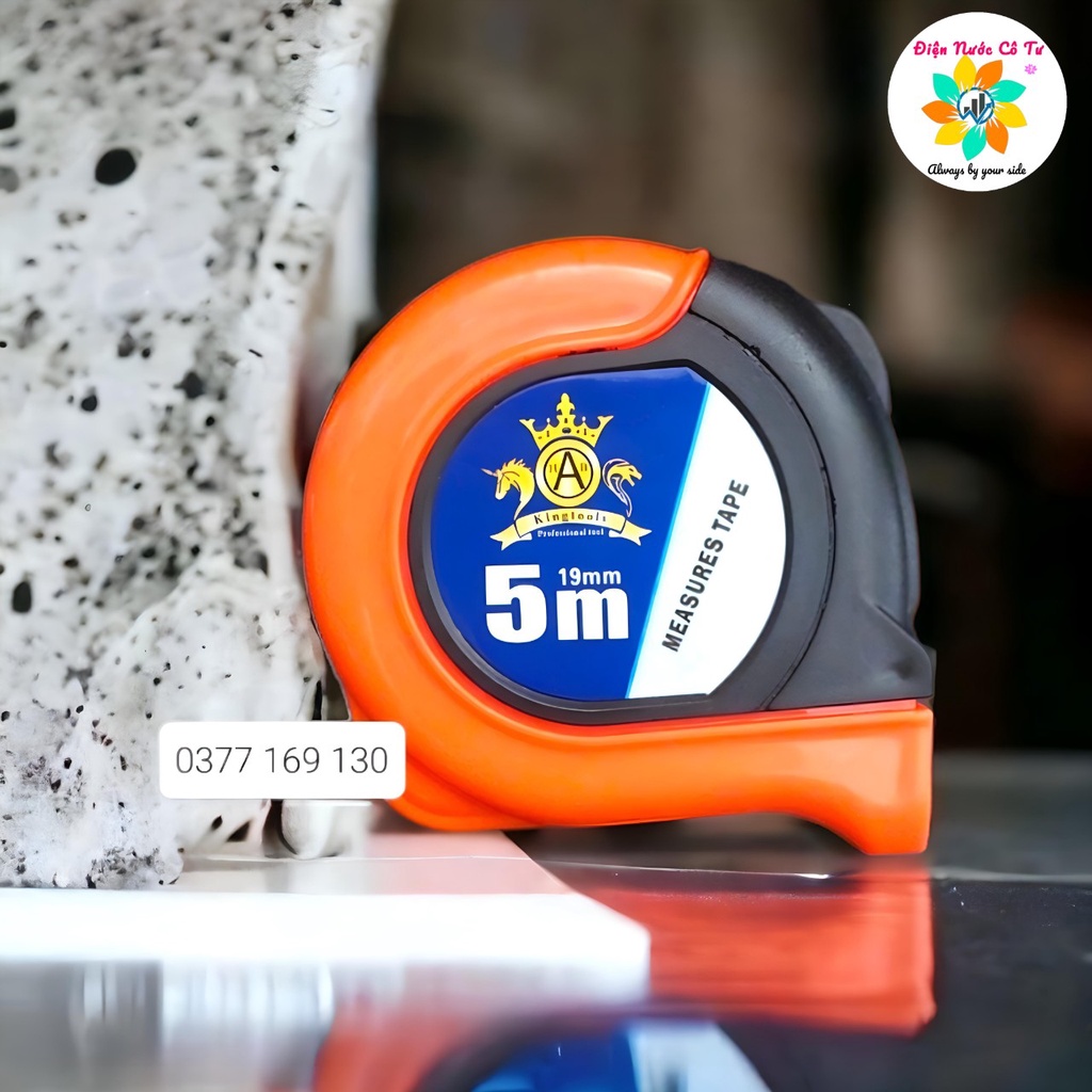 Thước kéo Số Thước kéo phong thủy 5m 2 mặt Kingtools