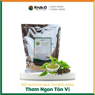 Bột Matcha Powder cao cấp gói 1kg- Thương hiệu Krub.O