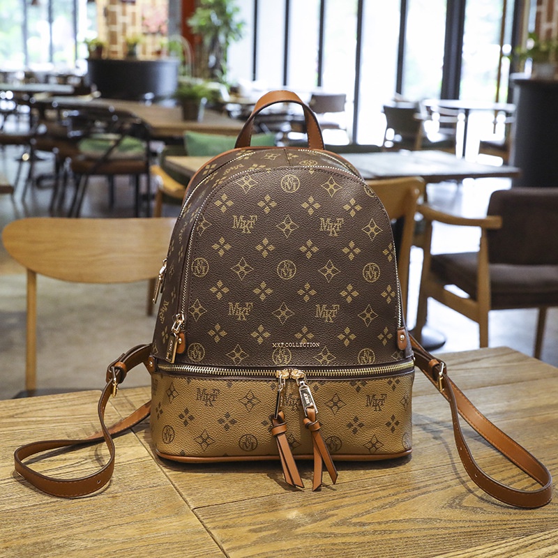 Balo nữ ,balo thời trang ,balo mk phối mầu hot 2023 ,balo da TT350