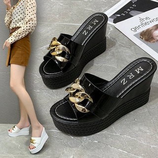 Dép nữ size nhỏ size 33 34 đế xuồng cao 7cm