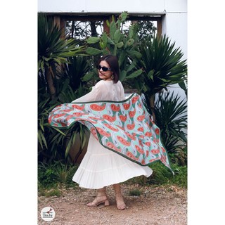 Khăn choàng boho đa năng du lịch sống ảo đi biển