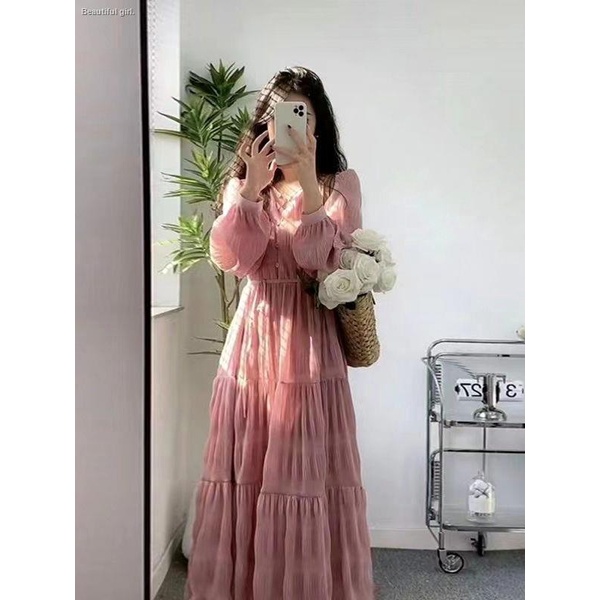 Đầm Dáng Dài Rộng Phong Cách Ngọt Ngào Thời Trang Xuân Hè 2023 Cho Nữ
