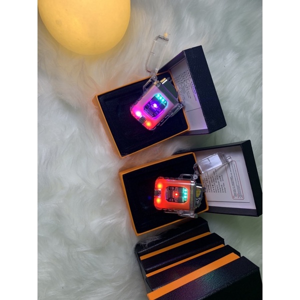 Bật quẹt tia điện plasma có đèn led.chống nước .chống gió cung đèn led hiển thị phần trăm pin.
