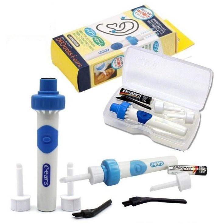 Máy Hút Ráy Tai Nhật Bản, Bộ Lấy Ráy Tai An Toàn Cho Bé, Máy Hút Ráy Tai Tự Động