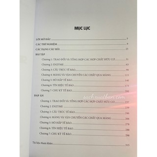 Sách Sinh học tế bào (Bài tập chuyên đề)