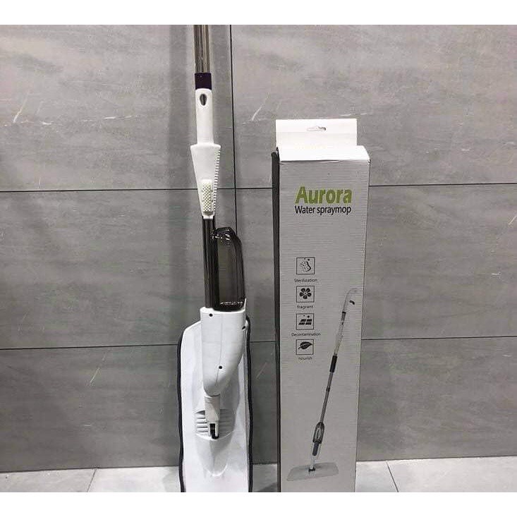 Cây Lau Nhà Phun Sương Xoay 360, Chổi Lau Nhà Tự Vắt Thông Minh