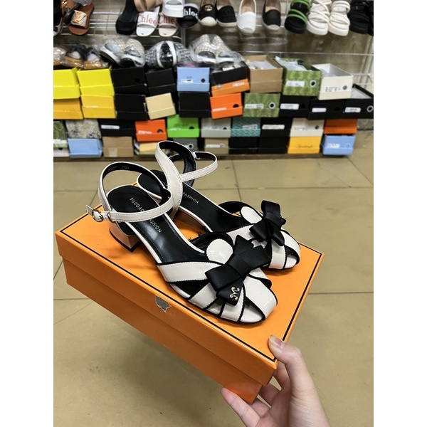 Sandal rọ nơ M hàng cao cấp siêu xinh fullbox- Kèm video thật- Hàng sẵn