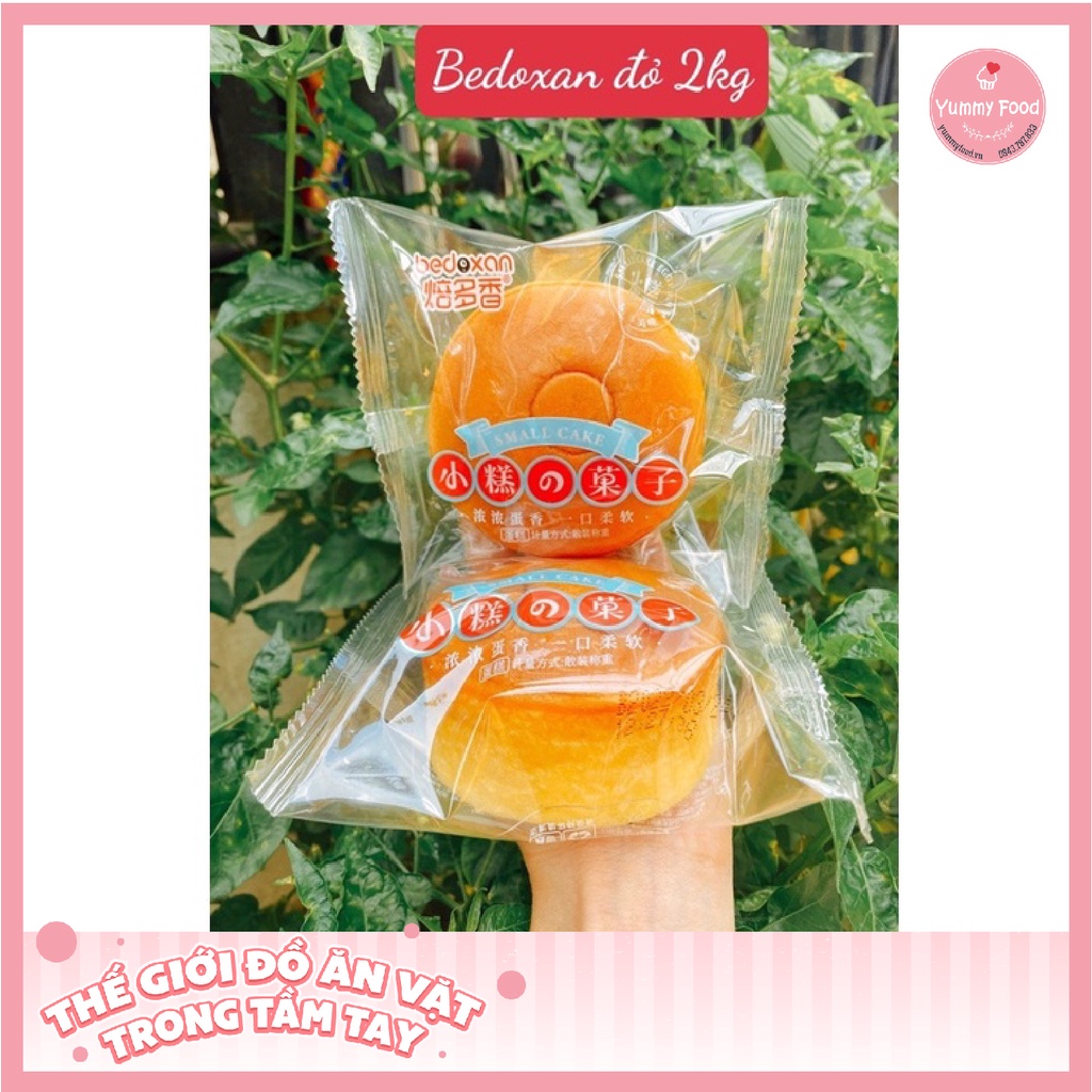 1 Thùng Bánh Bông Lan Bedoxan 2kg