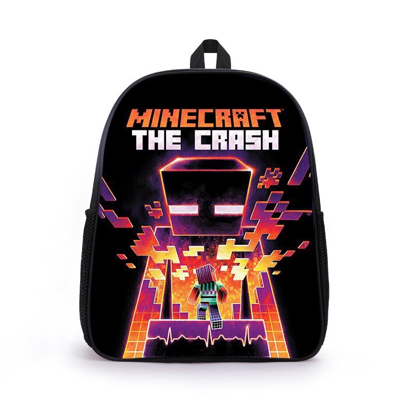 Balo minecraft size tiểu học trung học cho bé