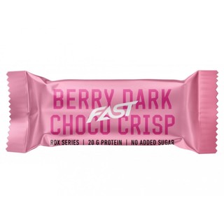 Thanh bánh protein bar Fast Rox vị berry dark tăng cơ giảm mỡ tập gym bánh protein bar Fast - 55g BFitness