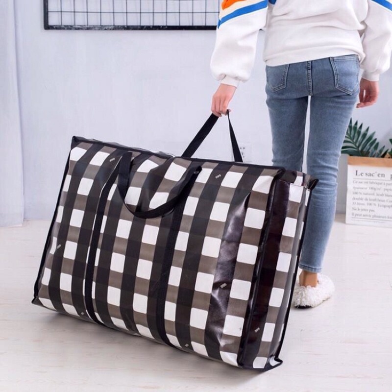 TÚI DỨA BẠT đủ size Lớn Nhỏ Túi Đựng Đồ Có Khóa Dây Kéo Tiện Lợi Thích hợp Đựng Quần Áo, chăn màn .’...