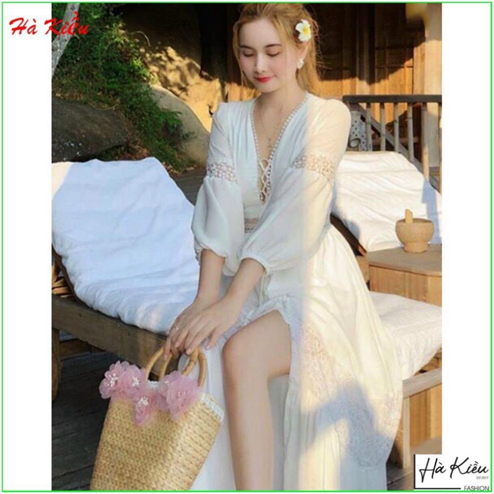 (Fom: <55kg) Đầm Maxi Phối Ren Chúa Nữ Tính, Đầm Công Chúa, Dự Tiệc, Thường Ngày, Ăn Cưới, Dã Ngoại JL22 | BigBuy360 - bigbuy360.vn