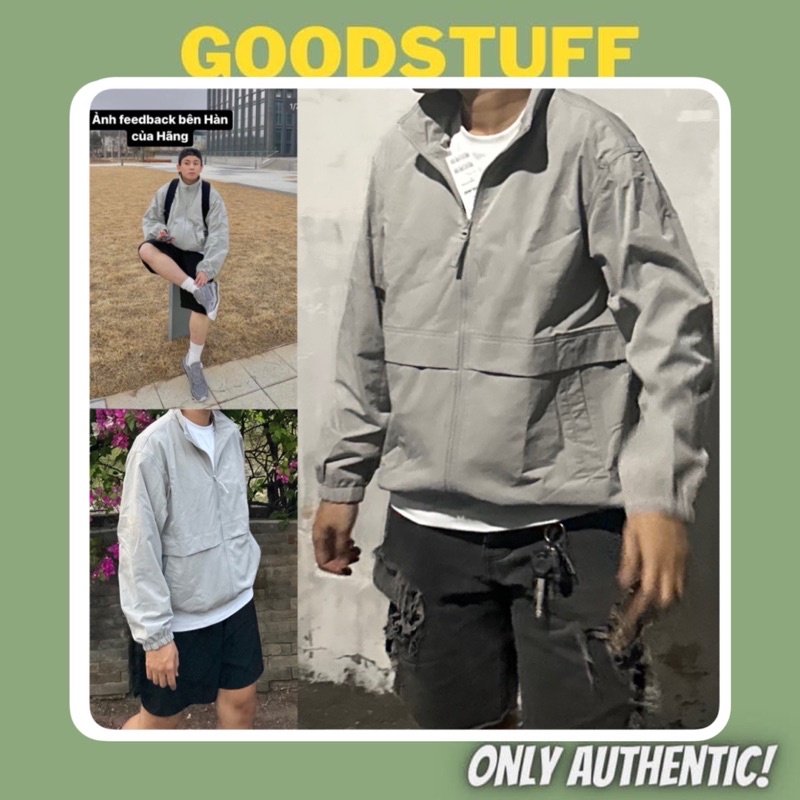 (Bigsize 75-100kg)Áo khoác Harriton Jacket màu xám Bomber có cổ (𝗧𝗼𝗽𝘁𝗲𝗻𝟭𝟬) Hàn Quốc nam nữ Grey Jacket FOG