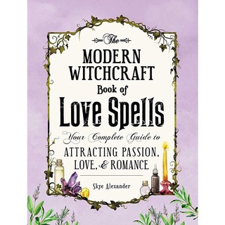 Phụ kiện hỗ trợ học tarot, bói toán -the modern witchcraft b00k of love spells