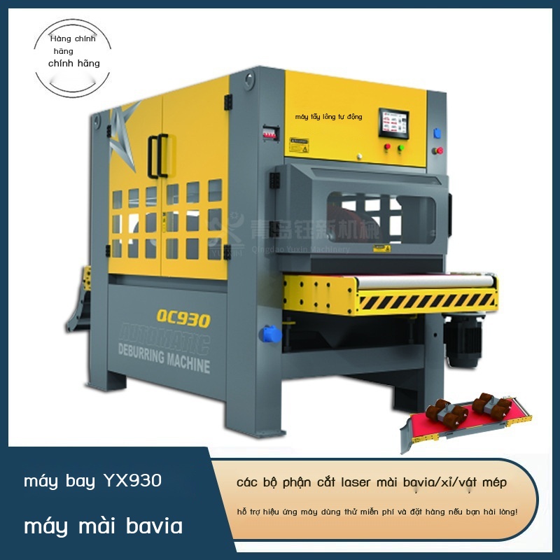 Máy chà nhám kim loại đánh bóng bay vẽ cối xay nước mài nhẵn tấm vát mép Khử oxy