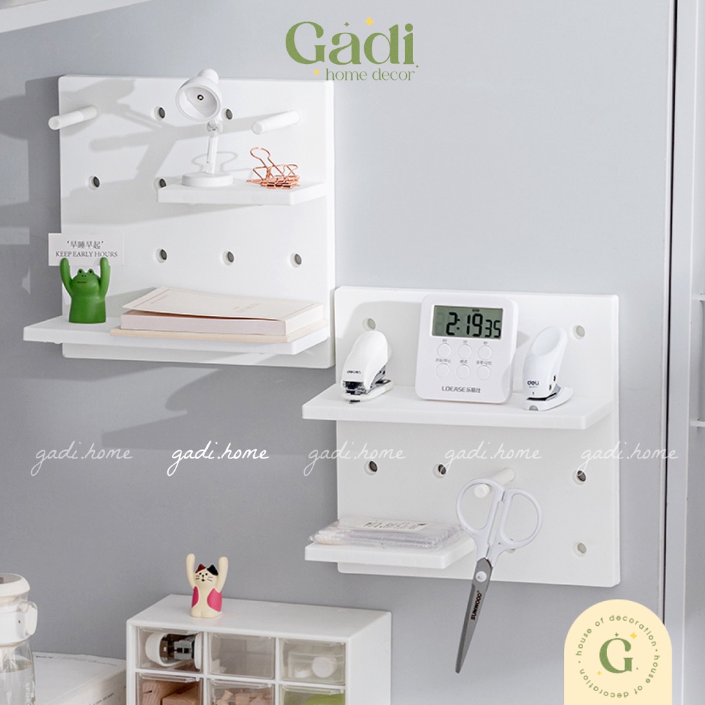 Bảng Pegboard Đa Năng Dán Tường Gadi Home – Bảng Treo Phụ Kiện Dán Tường | CHEESE