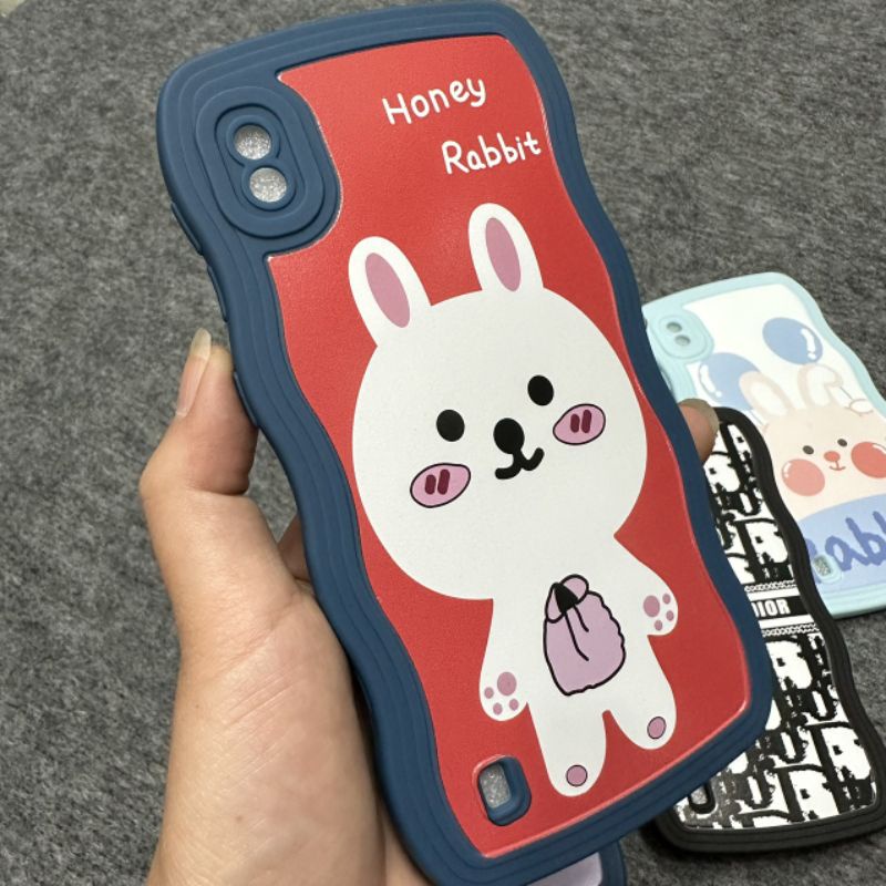 Case ốp lưng Samsung A10 dẻo nhiều hình siêu dễ thương viền lượn sóng bảo vệ camera