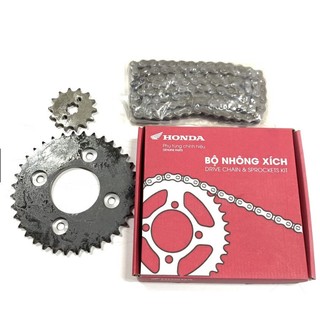 Bộ nhông sên nsd nhông xích honda wave rs/ rsx/ alpha/ wave 110/wave s110/ fu neo h0640ktl640