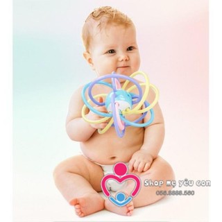 Gặm nướu cầu vồng mầu pastel sang chảnh an toàn cho bé