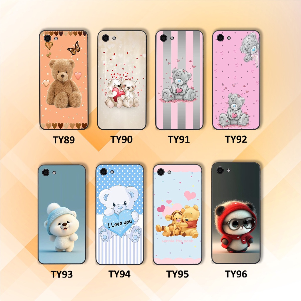 Ốp Vivo Y81 / Y83 in hình gấu cute dễ thương siêu xinh đáng yêu