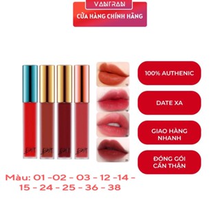 Son Kem lì BBIA Last Velvet Lip Tint màu 1 2 3 12 14 15 24 25 36 38