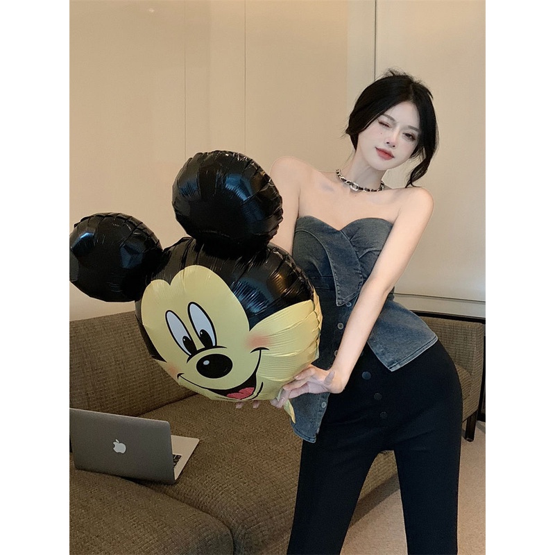 QADCOL Áo Thun Sát Nách Màu Trơn Dáng Ngắn Thời Trang Mùa Xuân Cho Nữ