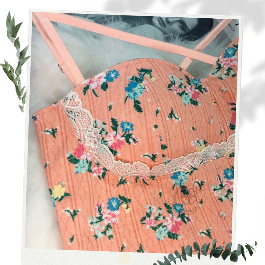 Doris set - set ngủ 2 dây thiết kế, thun cotton thông hơi