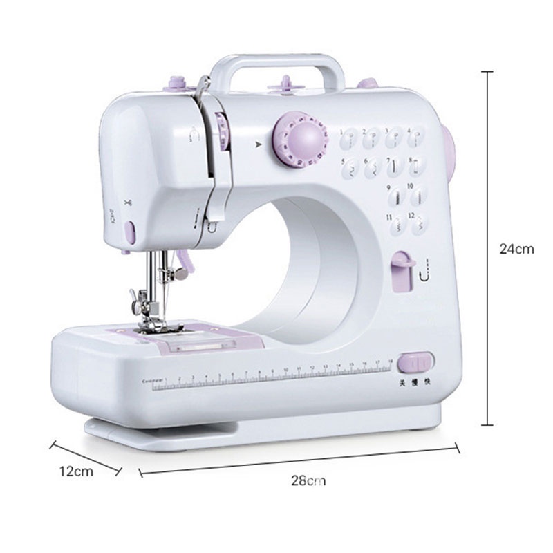 AILIYA Gia Đình Máy May Điện Mini Đa Năng Máy May Micro Gia Đình Máy May