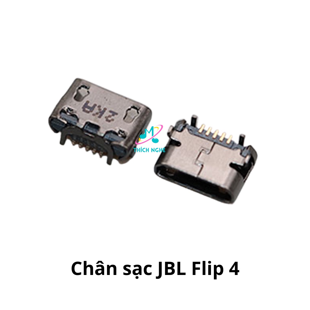 Chân sạc loa JBL Flip 2 3 4 5, Charge 3 4, Pulse 2 3 - Thích Nghe
