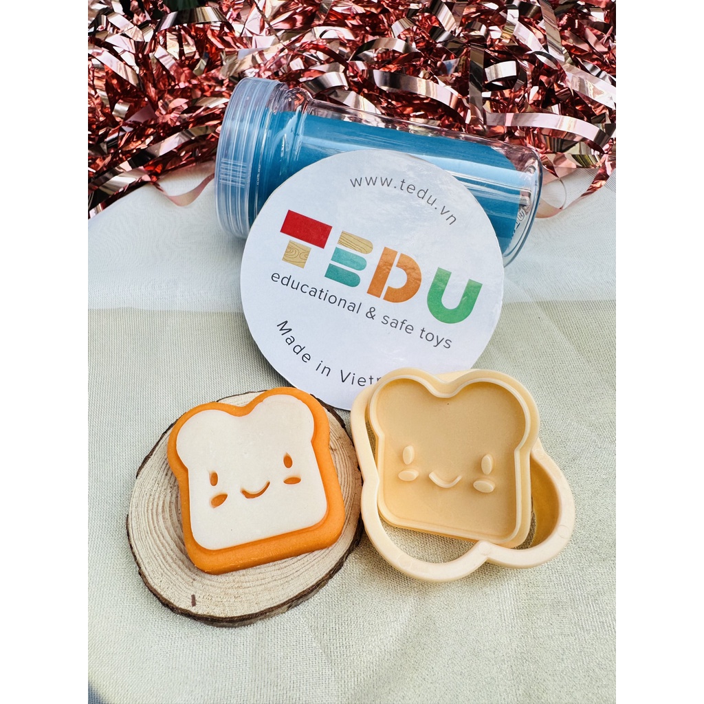 Khuôn ấn cắt chủ đề_BÁNH chơi kèm với bột nặn TEDU