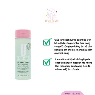 Sữa Rửa Mặt Cho Da Dầu Clinique 200ml