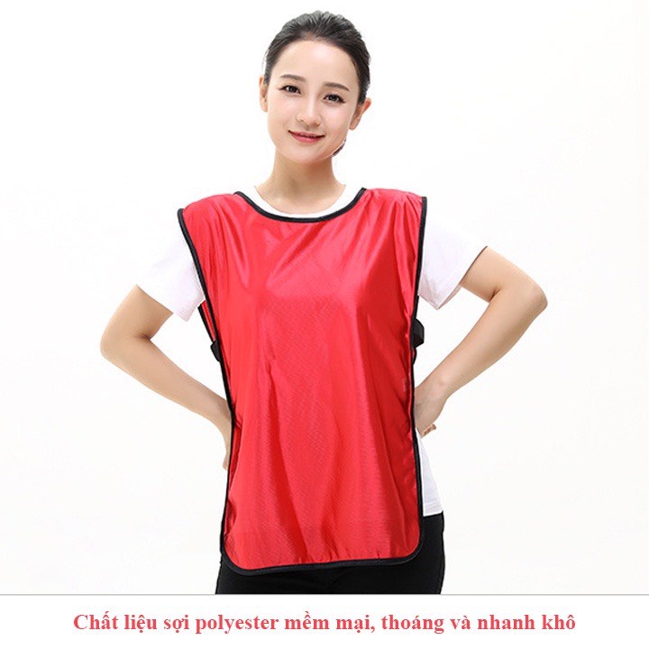 Áo tập bóng đá có đai, áo bib, áo team bulding, áo chia đội thể thao, áo lưới bóng đá loại có đai mặc bó sát cơ thể