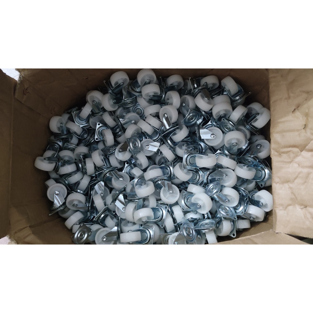 Bánh Xe Nhựa Cố Định và Xoay 360